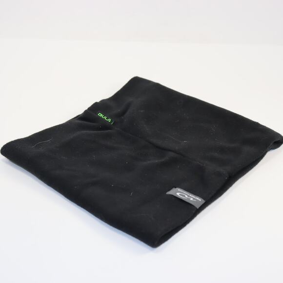 Gula Fleece Neck Gaiter Black Whistler Blackcomb Polartec - Picture 2 of 3